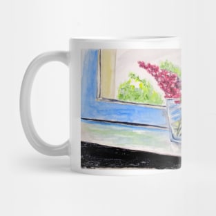 Window Bouquet Mug